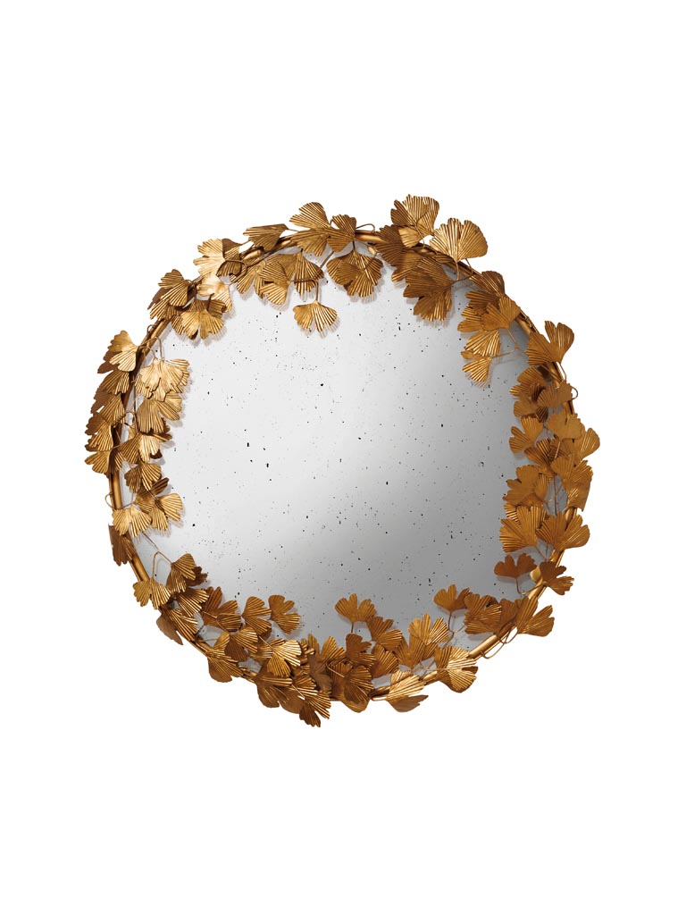 Convex mirror Ginkgo leaves - 2