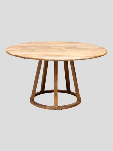 Round dining table