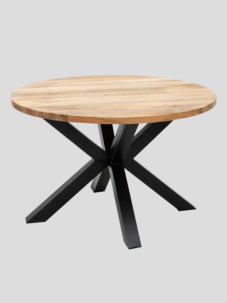 Round dining table Criss Cross - 1