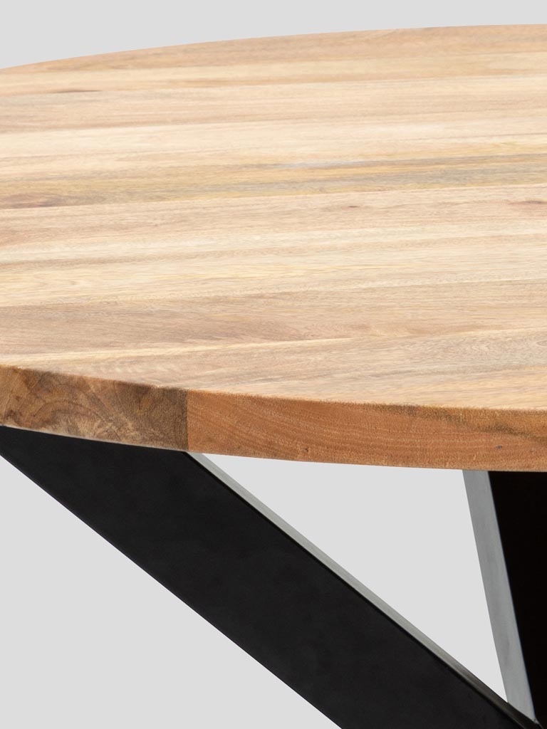 Round dining table Criss Cross - 2