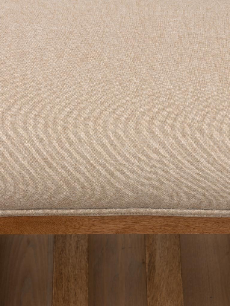 Banc beige Hermine - 2