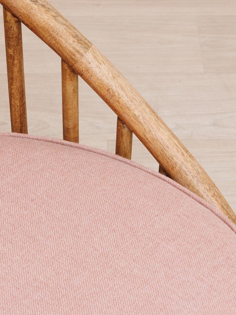Armchair pink Barro - 6