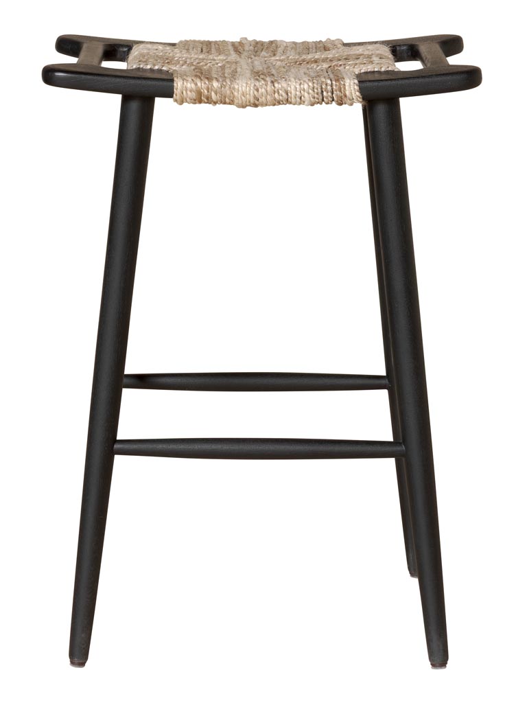 Braided whool bar stool Ovira - 2