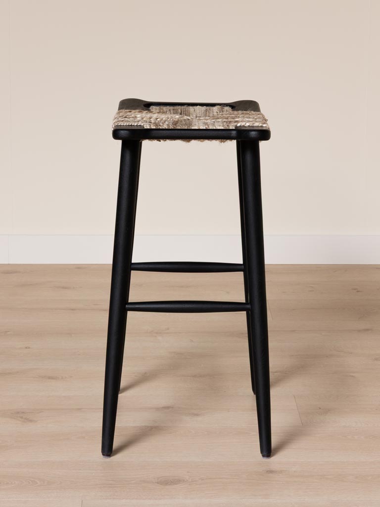 Braided whool bar stool Ovira - 5