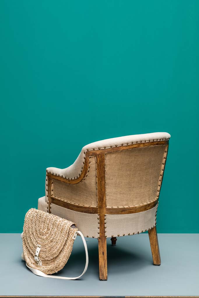 Beige armchair Valbelle - 6