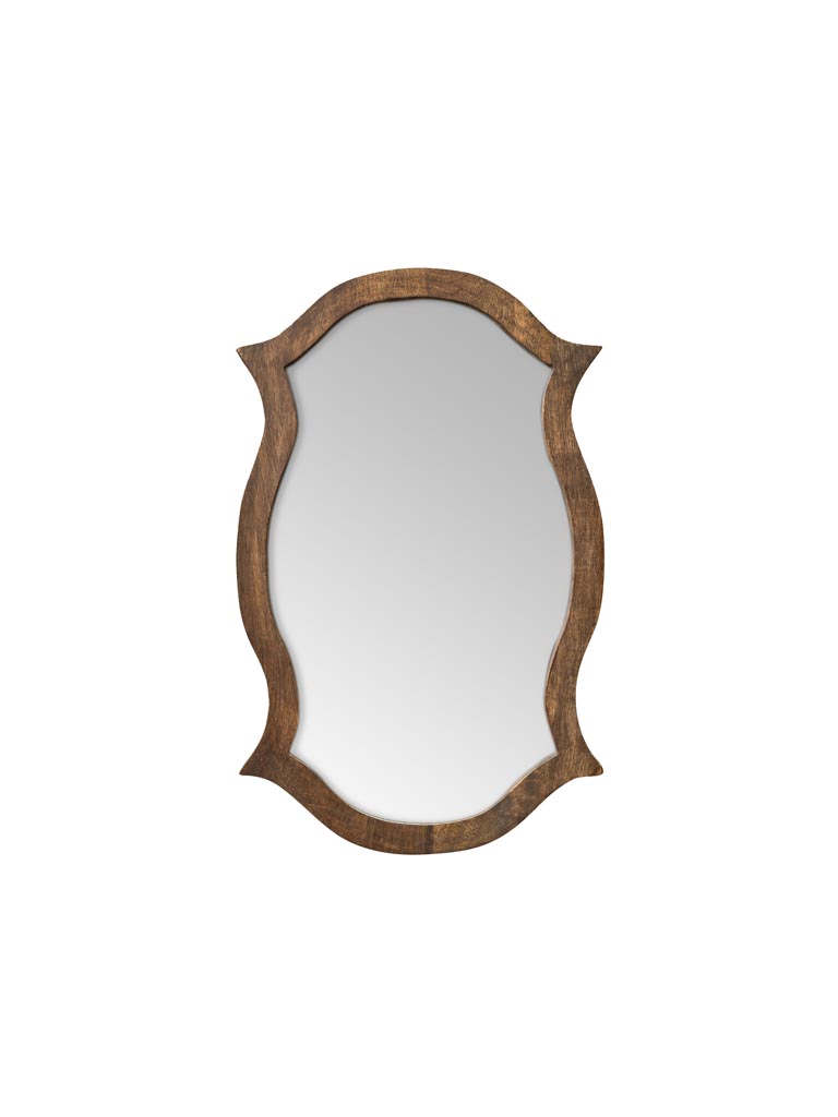 Mirror Horus wooden frame - 2