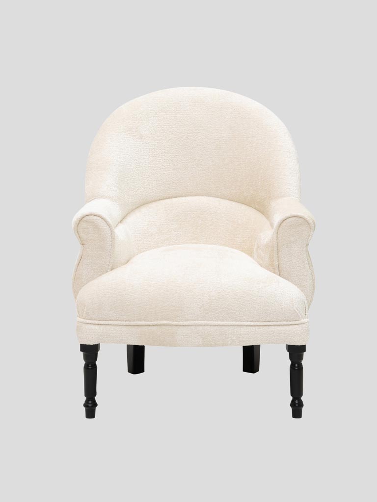 Venezia curly club armchair - 2