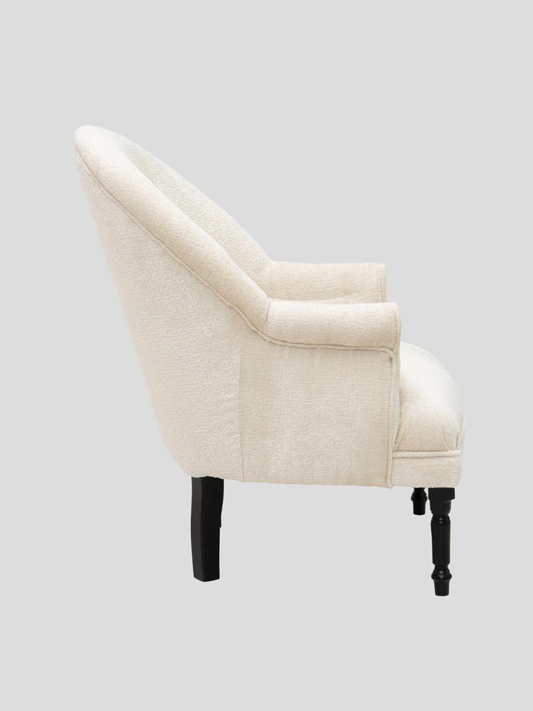 Venezia curly club armchair - 4