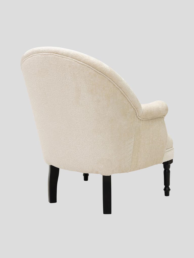 Venezia curly club armchair - 3