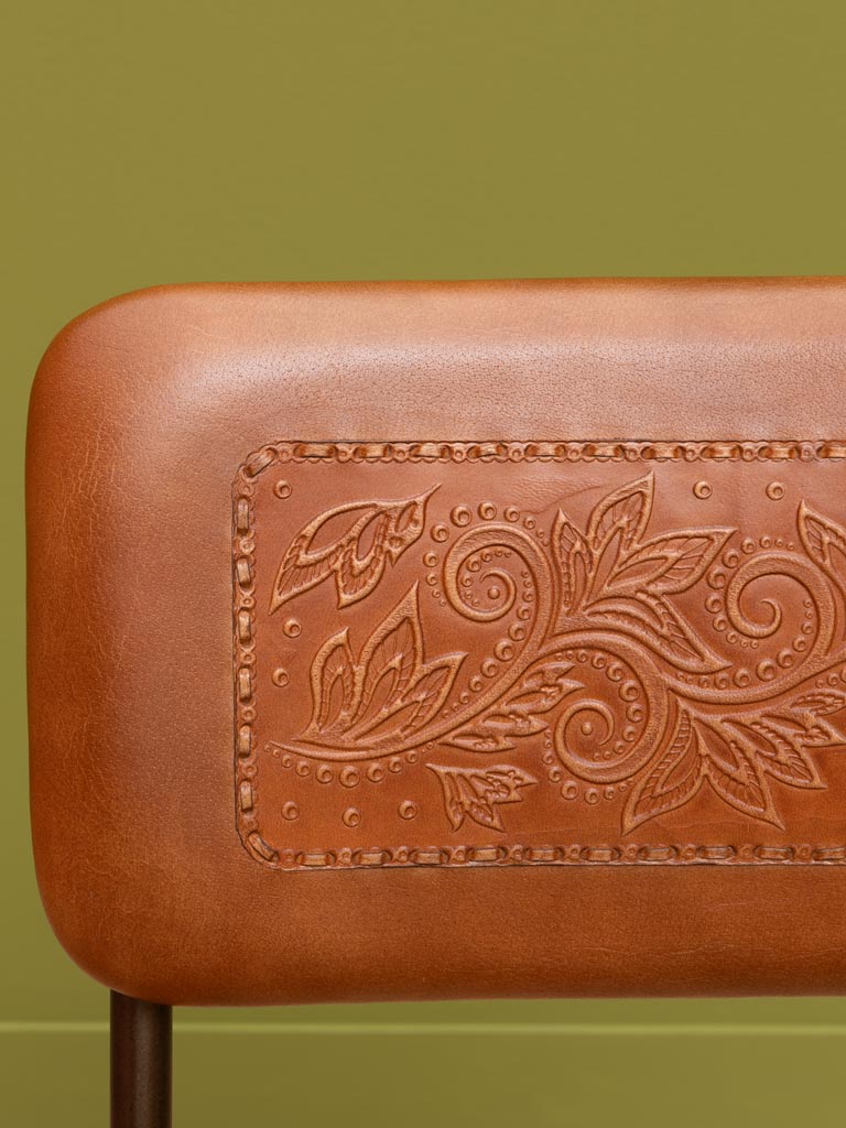 Chair with flower details Country - 6