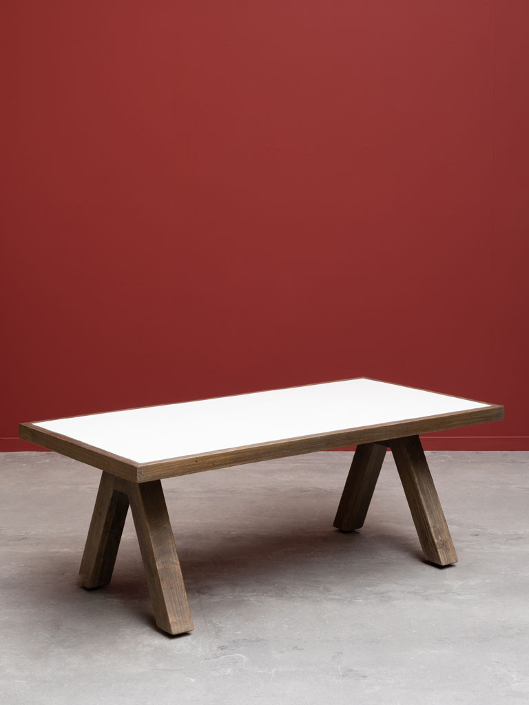 Coffee table concrete style top Ibiza - 3