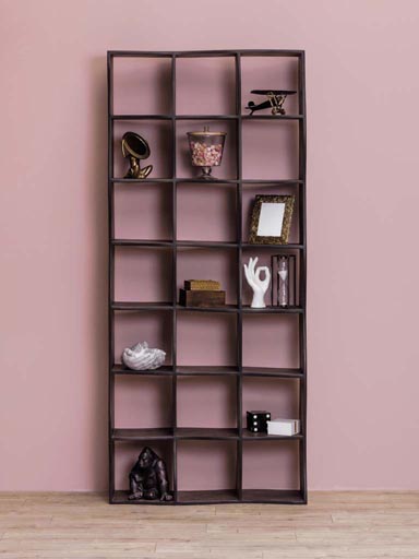 Black bookcase Brise