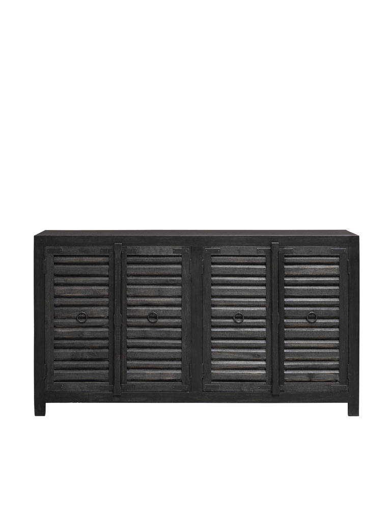 Dark sideboard shutter doors Oriel - 4