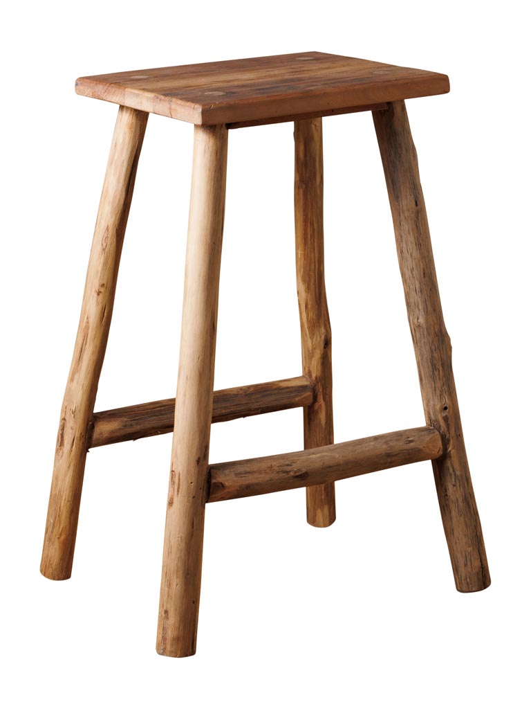 Wooden stool Noé - 2