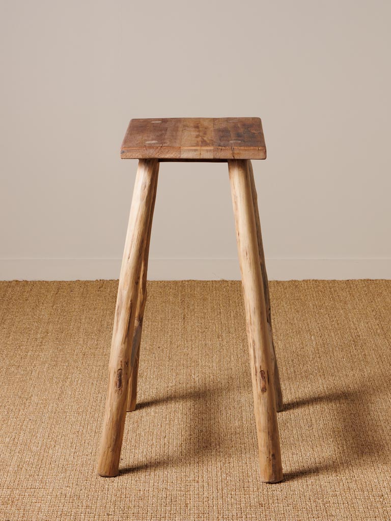 Wooden stool Noé - 5