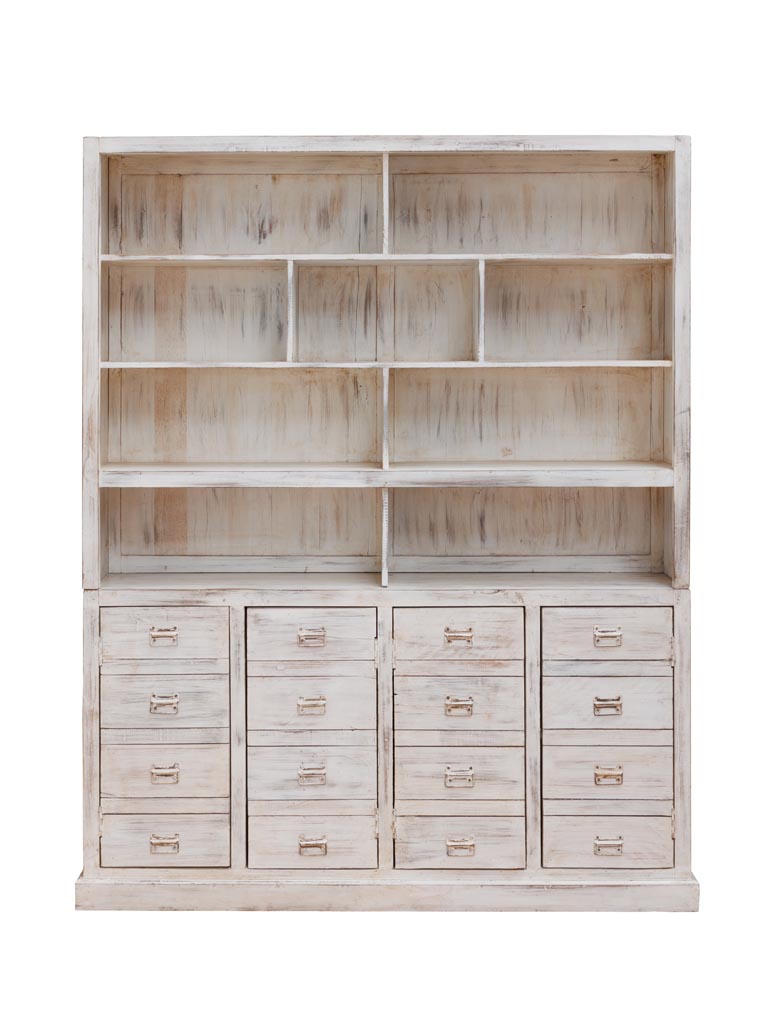 Shelf with 4 doors false drawers - 3