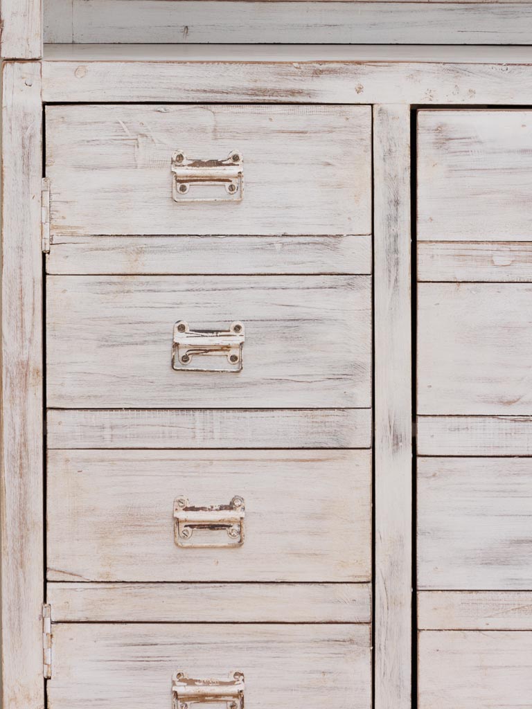 Shelf with 4 doors false drawers - 5