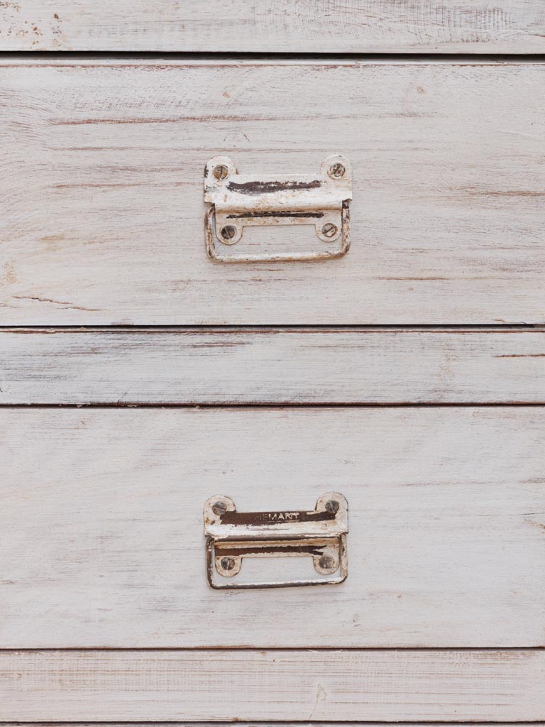 Shelf with 4 doors false drawers - 7