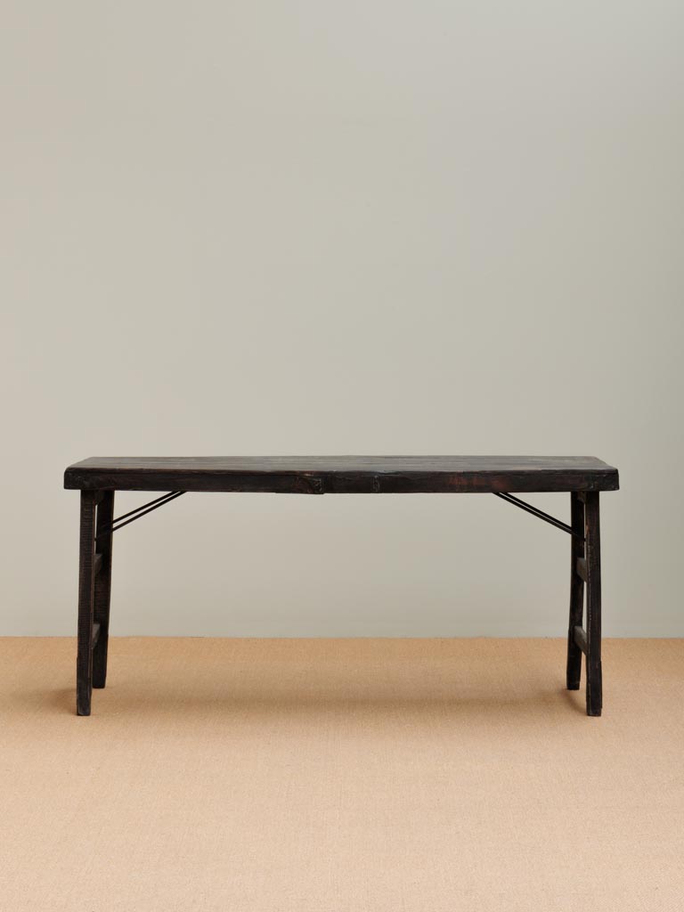 Large black folding console - 1