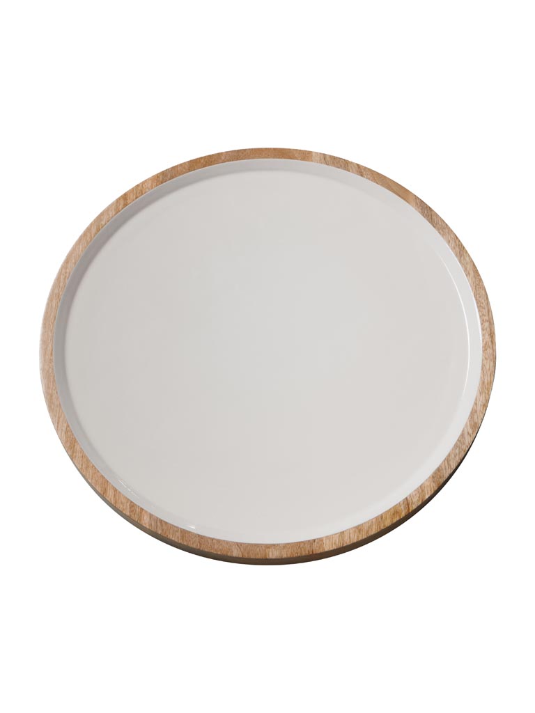 White round tray - 2