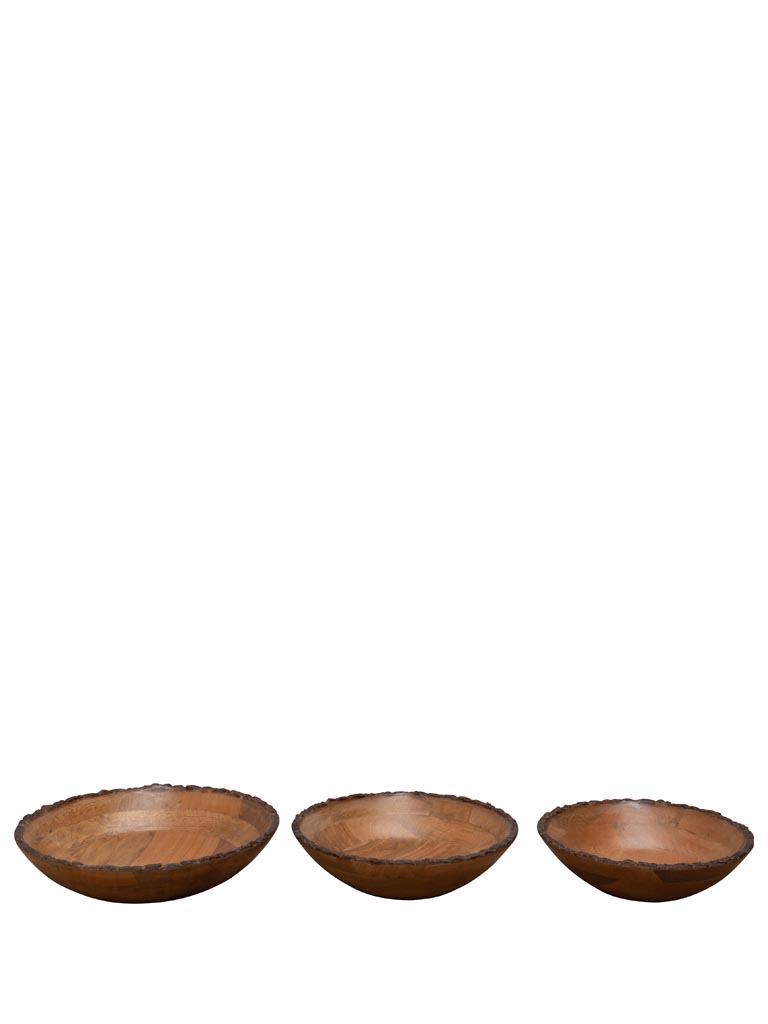 S/3 salad bowls Forest - 3