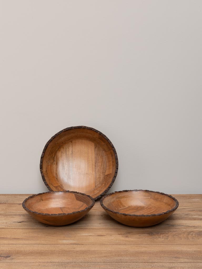 S/3 salad bowls Forest - 4