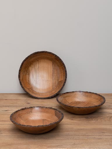 S/3 salad bowls Forest