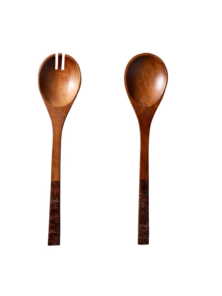 S/2 salad servers Forest - 2