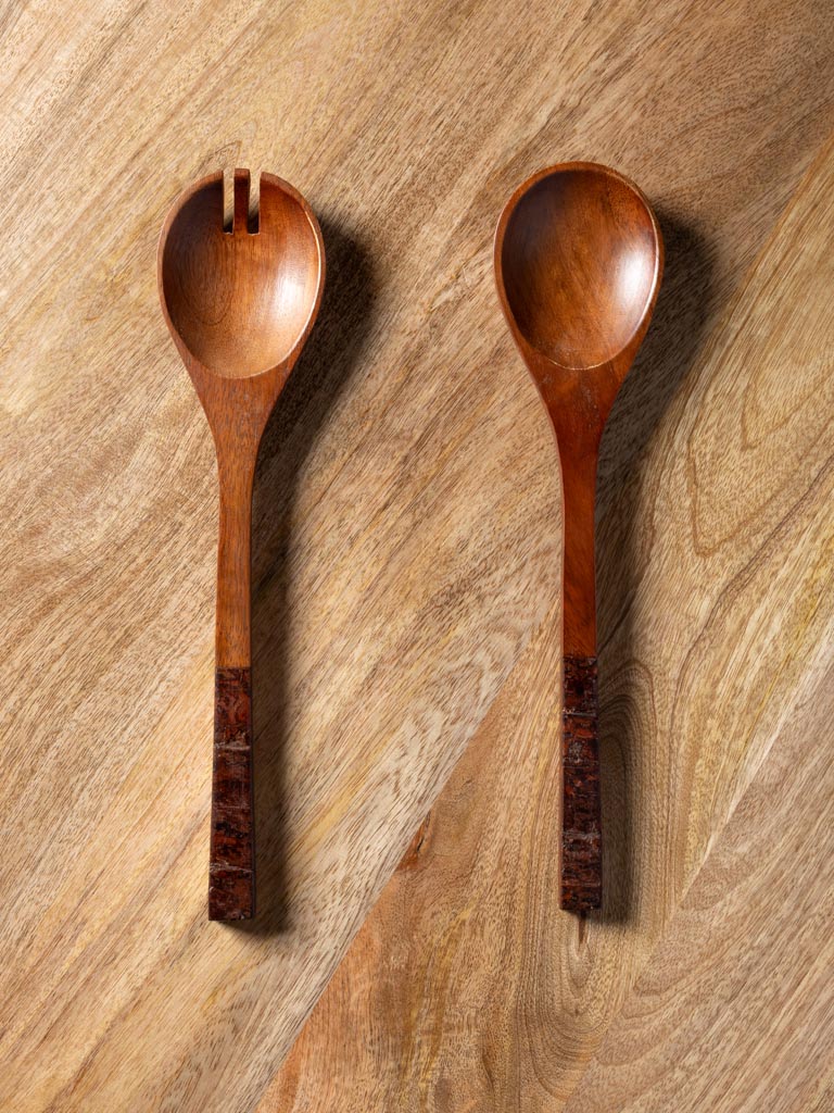 S/2 salad servers Forest - 3