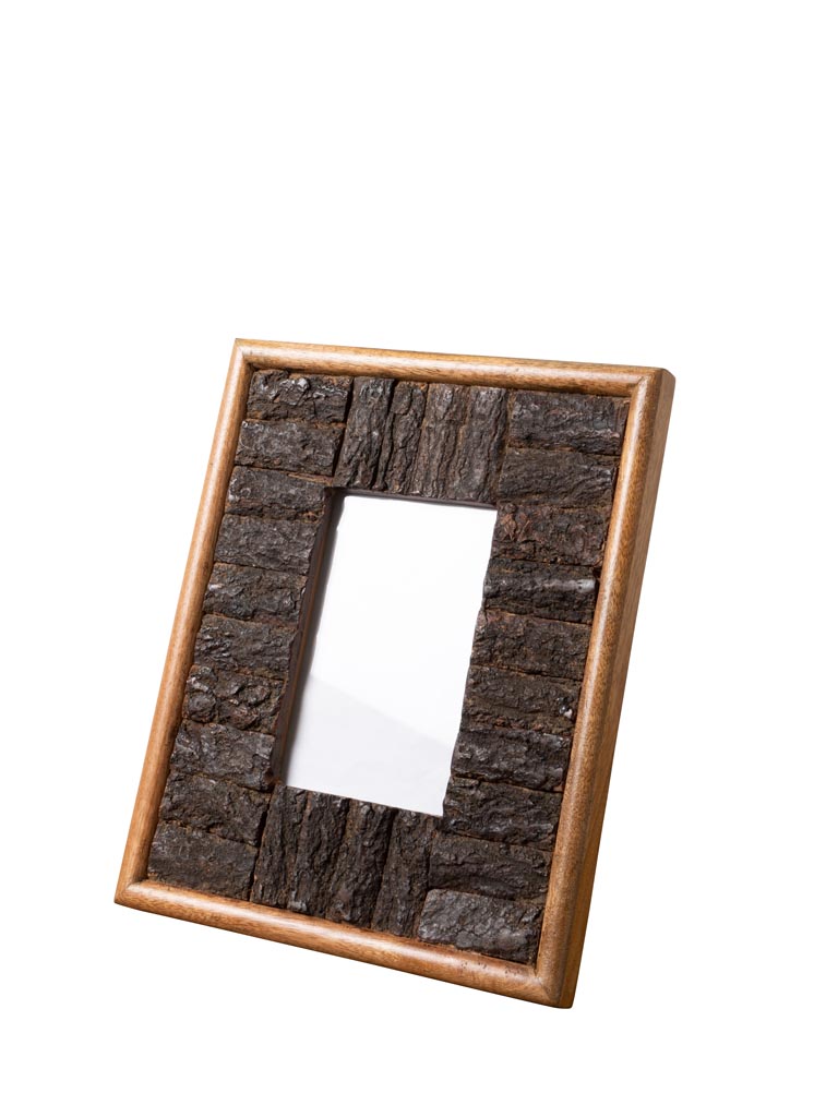 Bark photo frame Forest (12x17) - 2