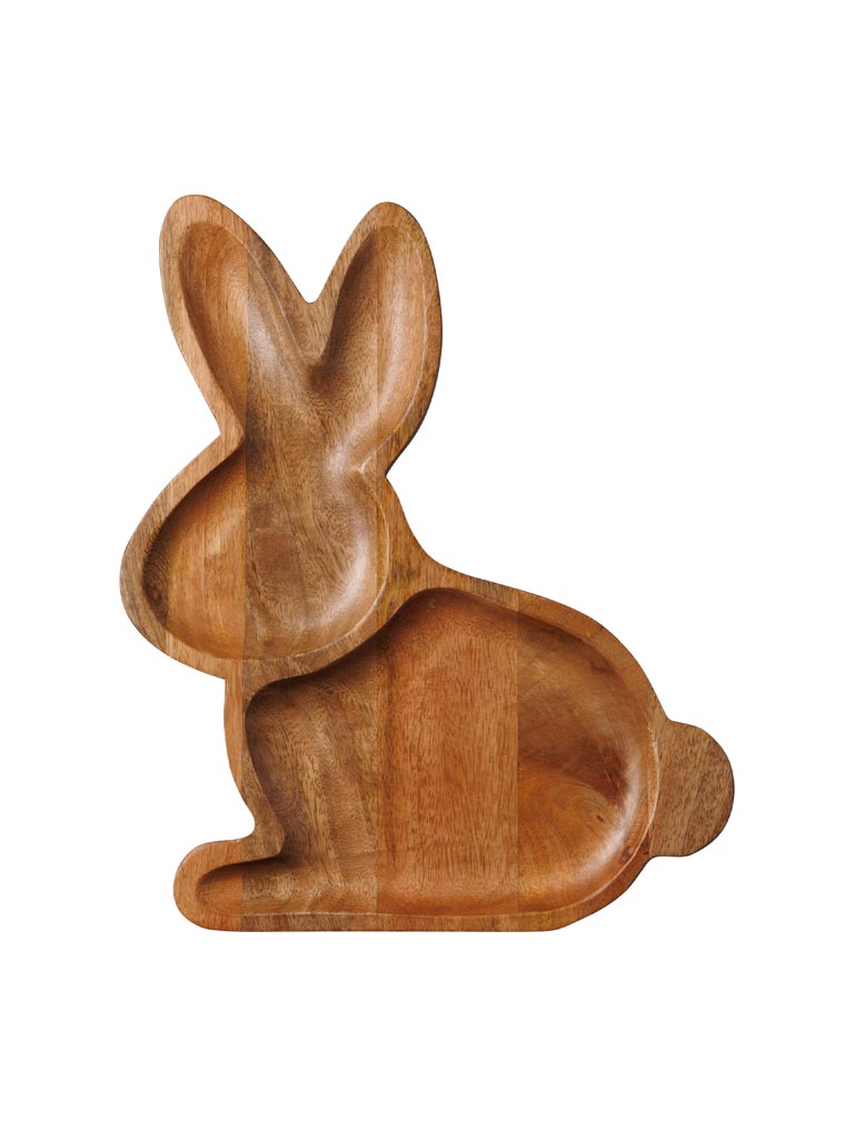 Trinket tray wooden rabbit - 2