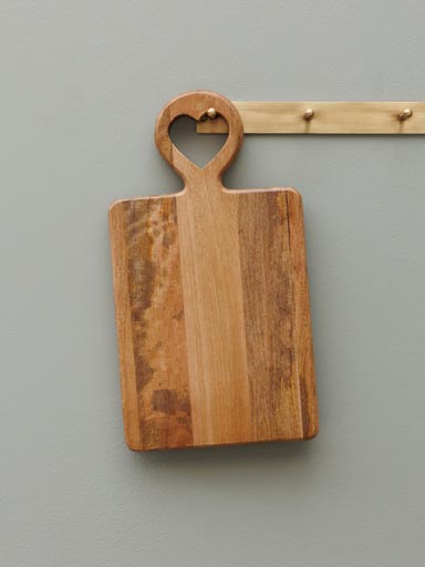 Heart cutting board