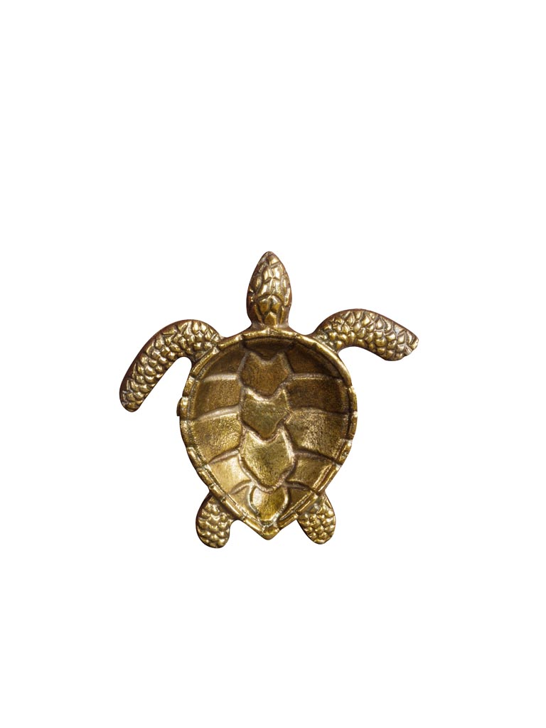 Golden turtle trinket tray - 2