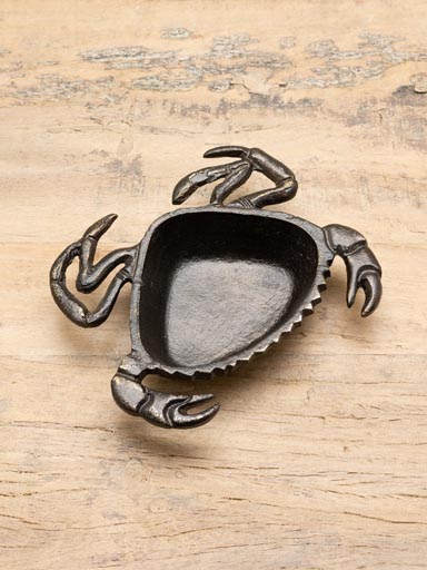 Crab trinket tray antique bronze