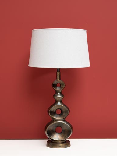 Lamp Golden eyes (40) classic shade (Lampshade included)