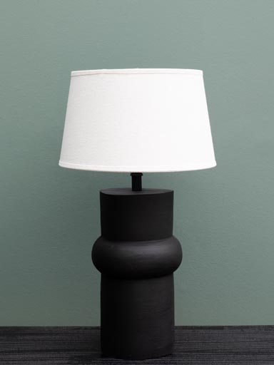 Lamp Rhonda in aluminium (30) classic shade (Lampshade included)
