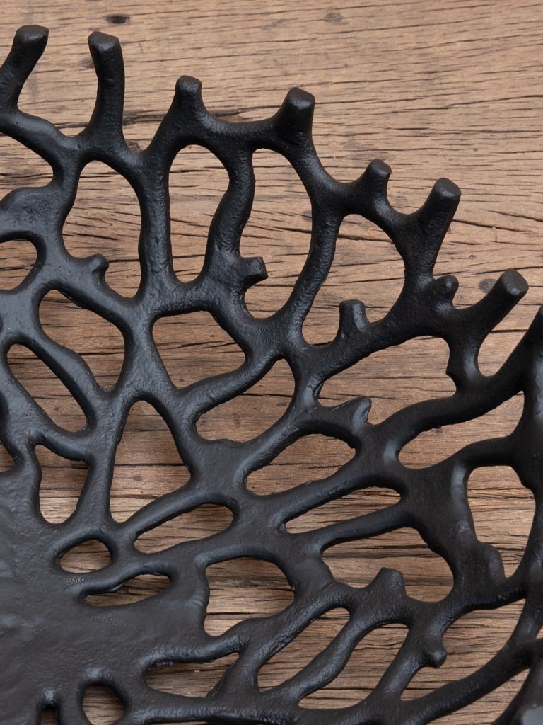 Black coral aluminium basket - 4
