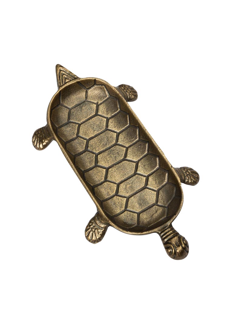 Vide poche tortue dorée - 2