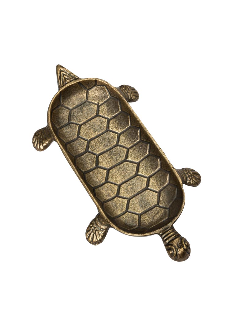 Golden turtle trinket tray - 2