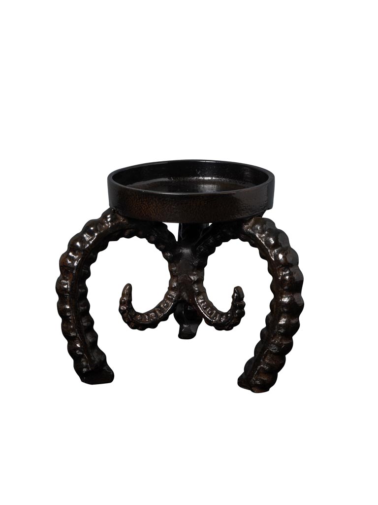Candle stand mountain sheep horns - 2