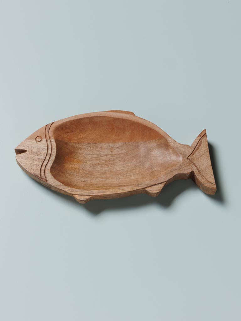 Plat poisson en bois - 3