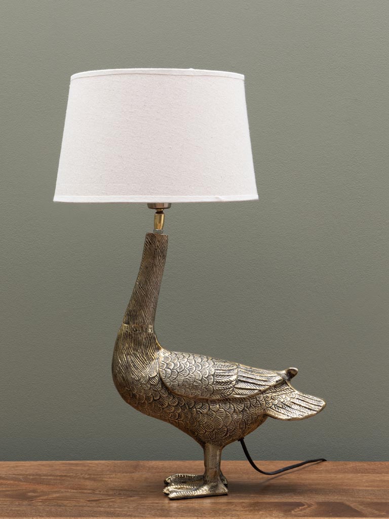 Table lamp golden Colvert (Lampshade included) - 3