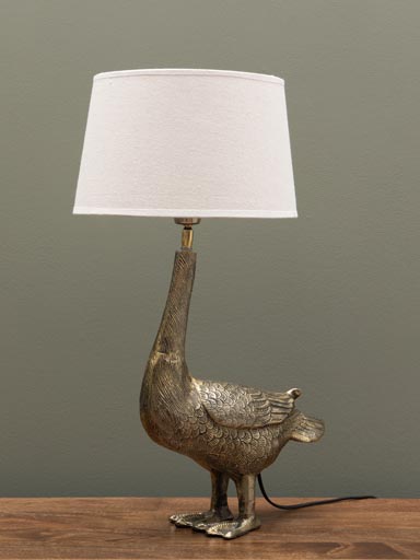 Table lamp golden Colvert (Lampshade included)