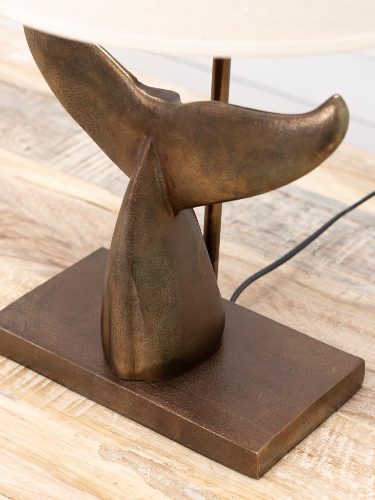 Table lamp whale tail - 5