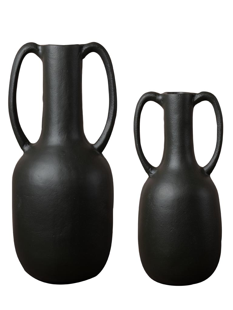 S/2 Amphora deco vase for dried flowers - 2
