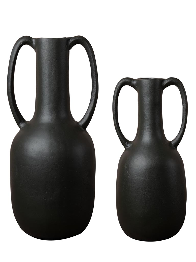 S/2 vases amphore pour fleurs séchées - 2