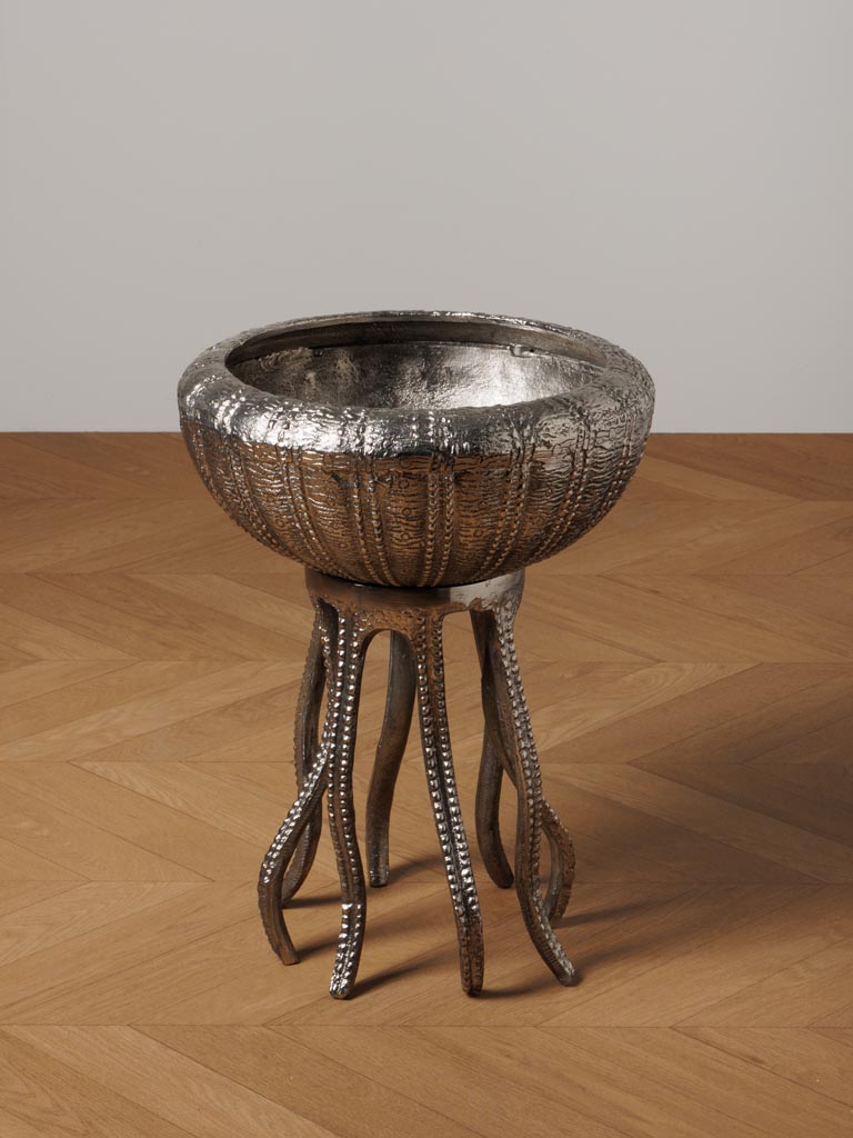 Octopus ice bucket on stand - 3