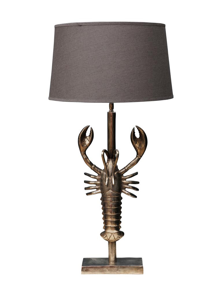 Table lamp silver Lobster - 2