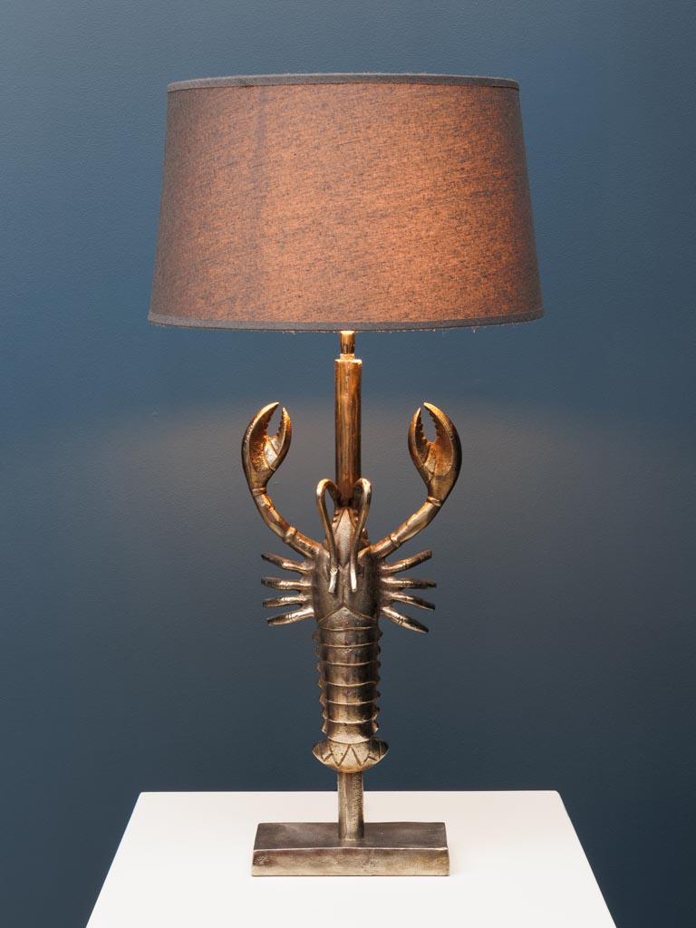 Table lamp silver Lobster - 3