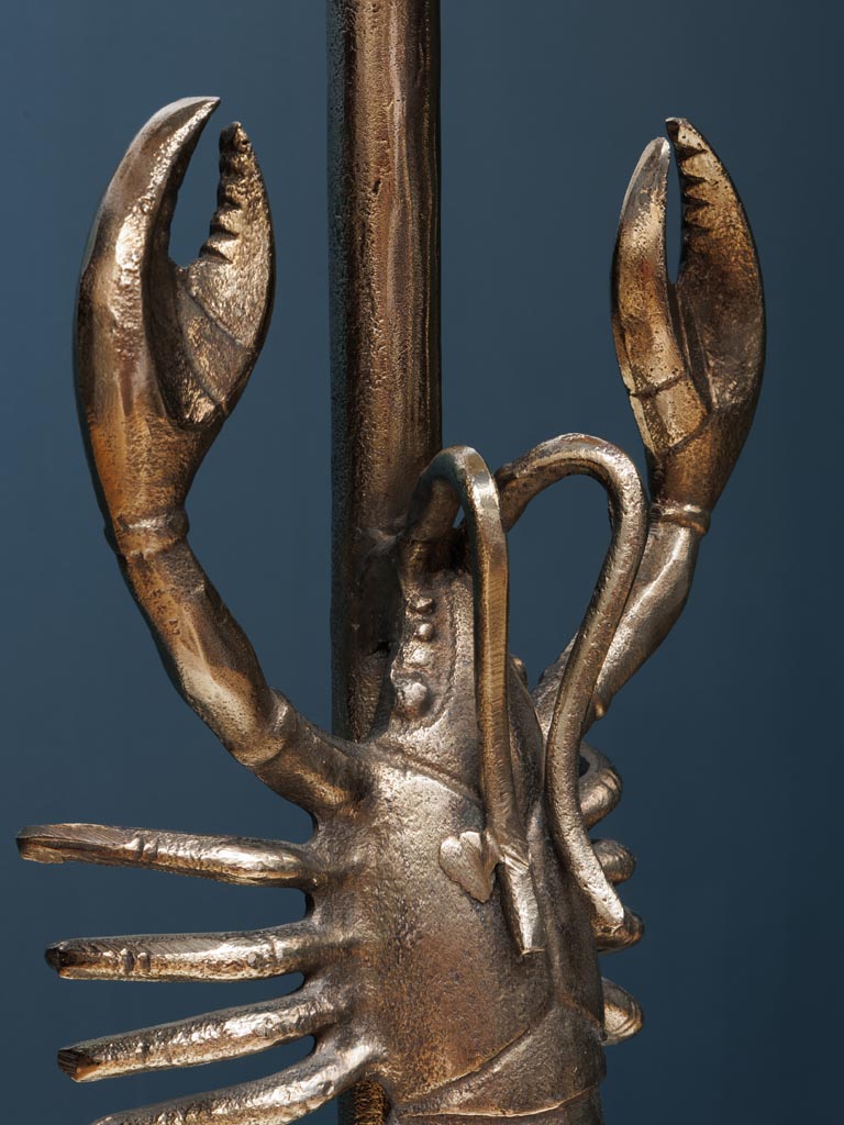 Table lamp silver Lobster - 4